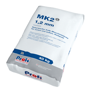 PROFI MK2 1,2 mm 40kg- prírodne biela omietka/ vapennocementová